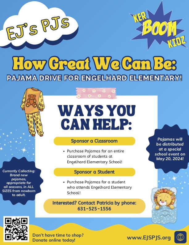 EJ's PJS - Ways You Can Help - How Great We Can Be