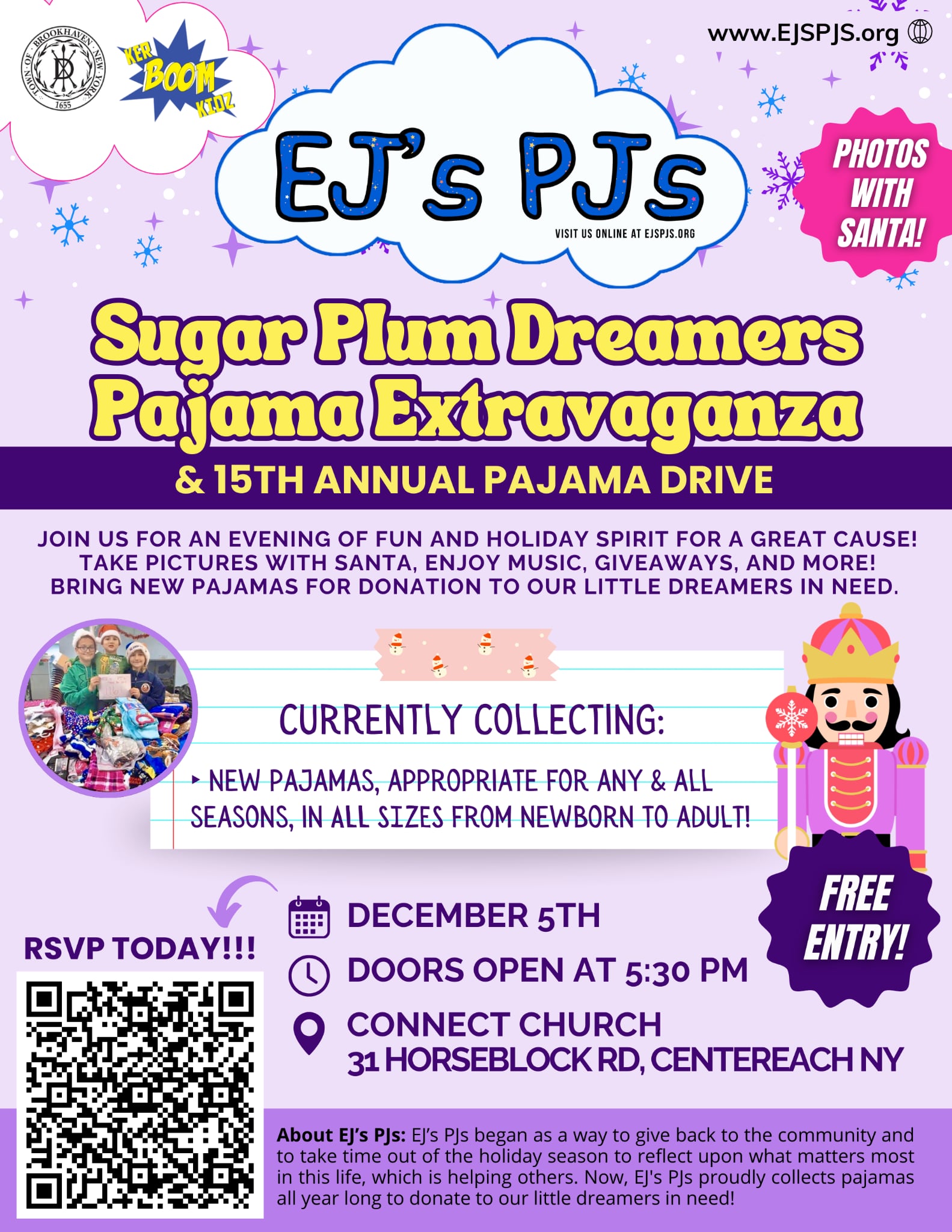 Sugar Plum Dreams Pajama Extravaganza - December 2025