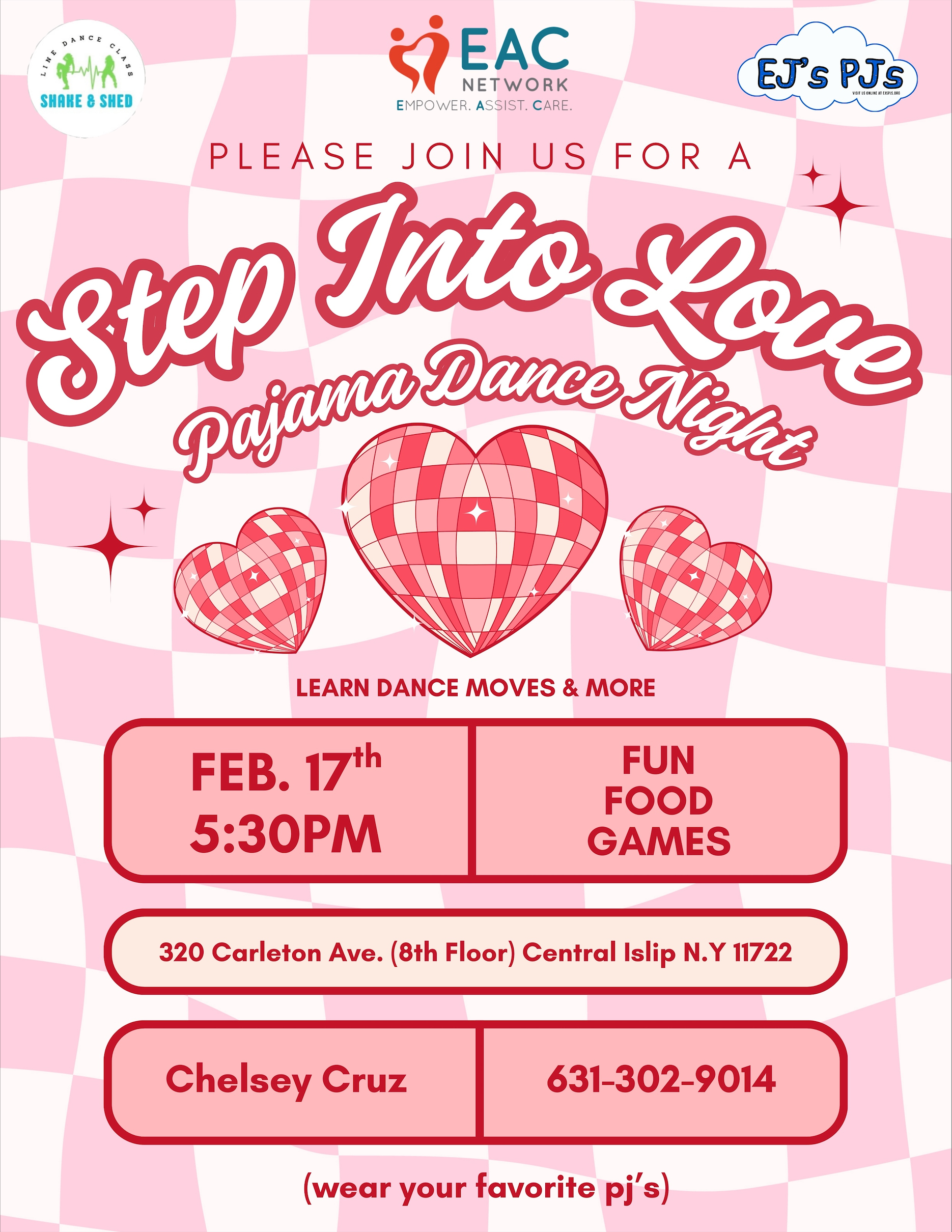Step Into Love Pajama Dance Night