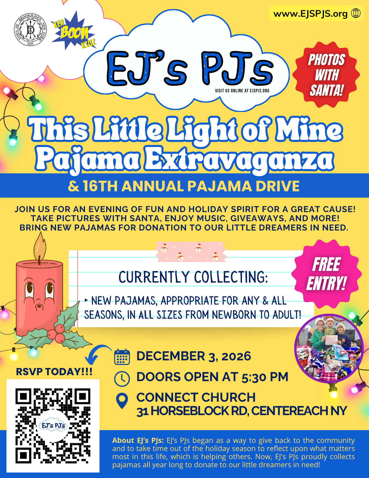 This Little Light of Mine Pajama Extravaganza
